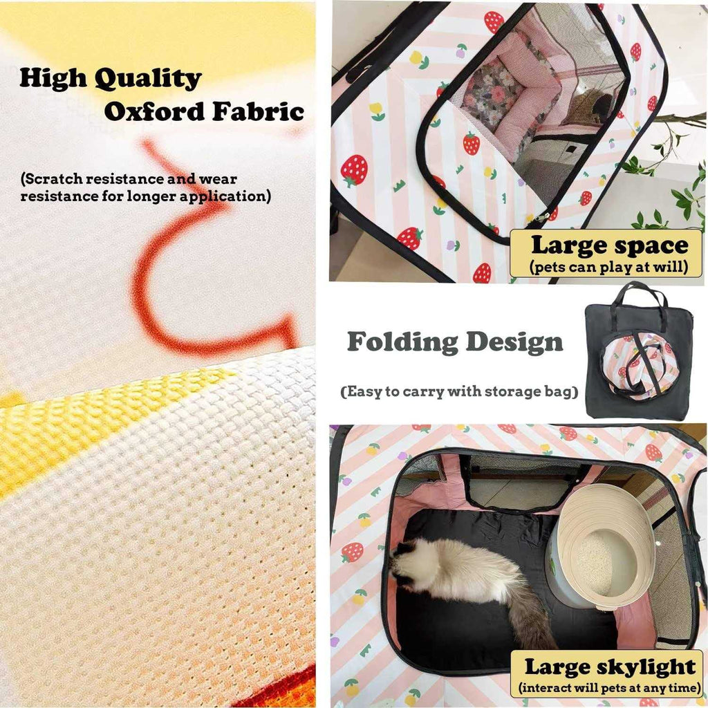 Portable Foldable Pet Playpen M463175