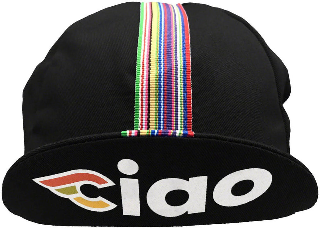 Black Cycling Cap W8365