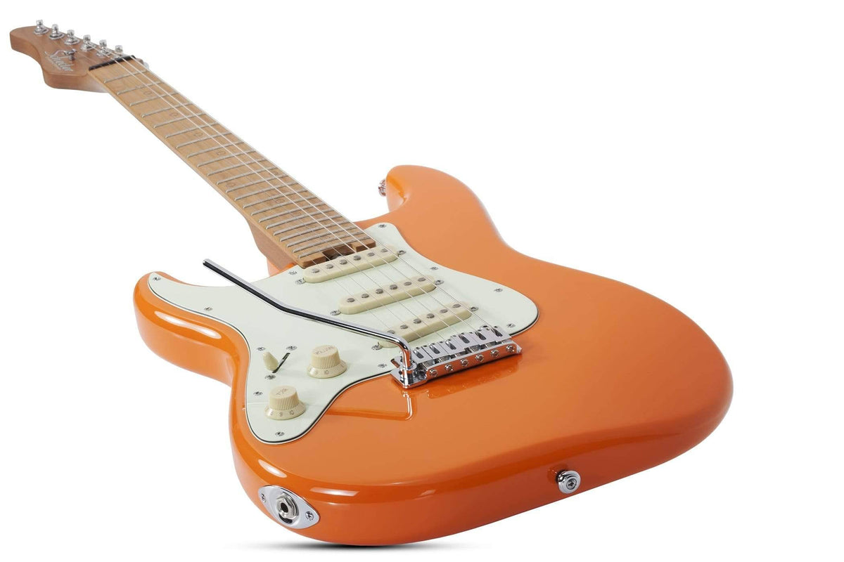 Atomic Orange Left-Handed Guitar N550785