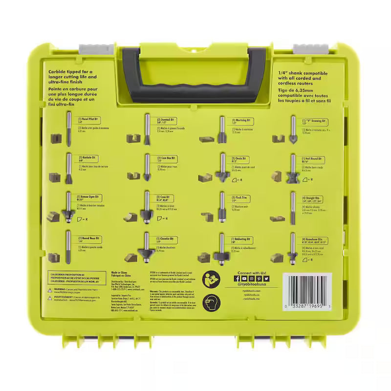 24-Piece Router Bit Set C24042