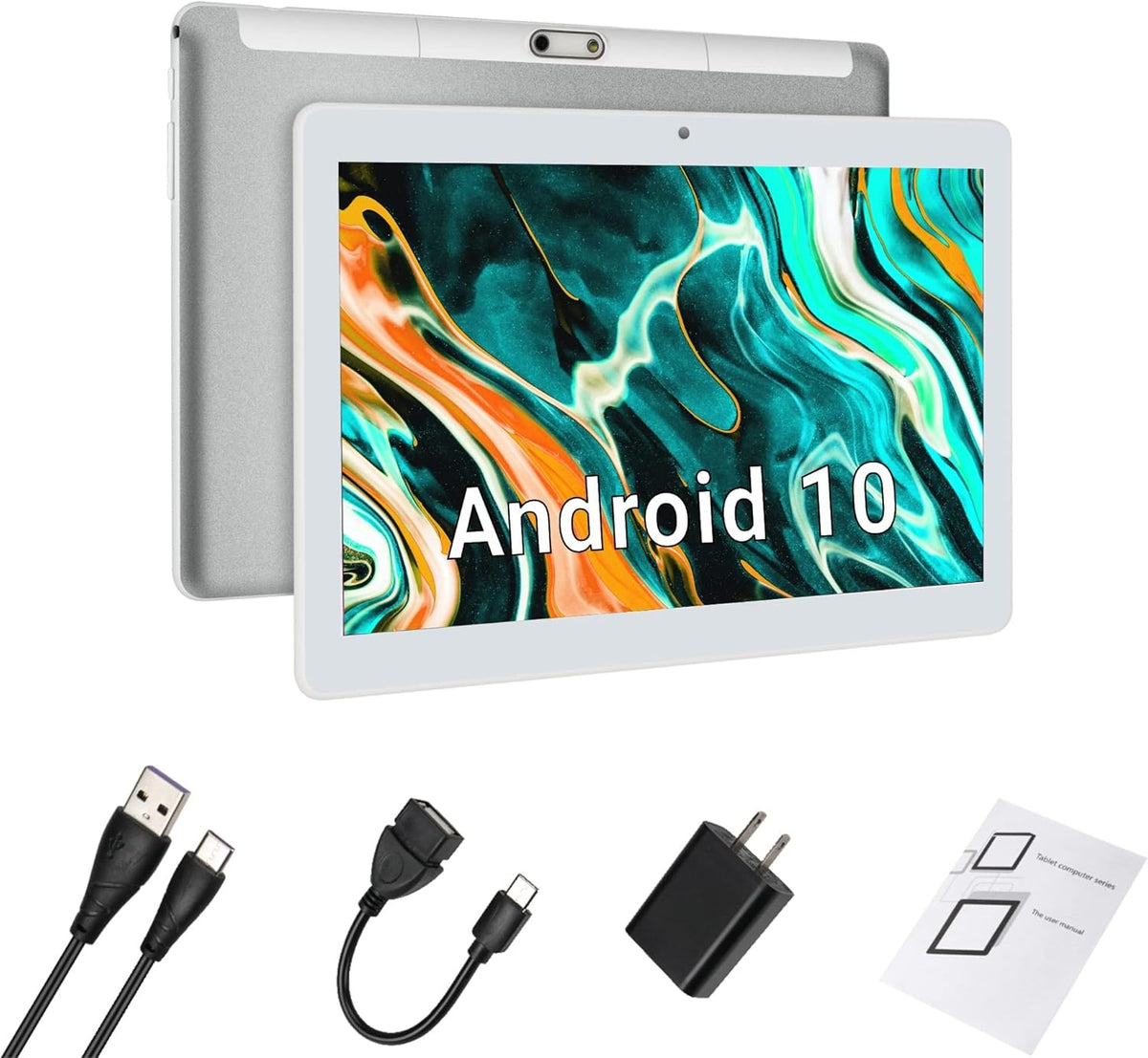 10.1 Inch Android Tablet with Dual SIM Card Slot 2GB+32GB Z61752