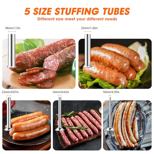 22LB Stainless Steel Electric Sausage Stuffer O751935