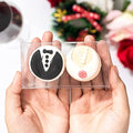 100 Pack 3x3x3 Inch Clear Gift Boxes I289