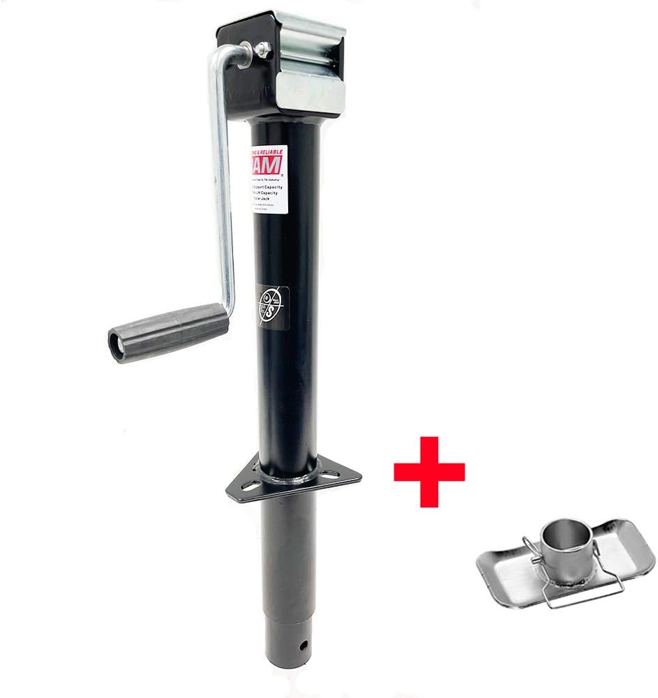 Trailer Jack with Zinc Foot Plate N5559