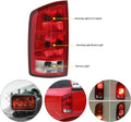 Dark Red Tail Light with Bulbs and Wiring Harness Q935175