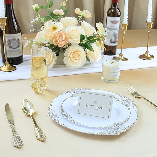 48 Pack 9 oz Clear Stemless Plastic Champagne Flutes B341666