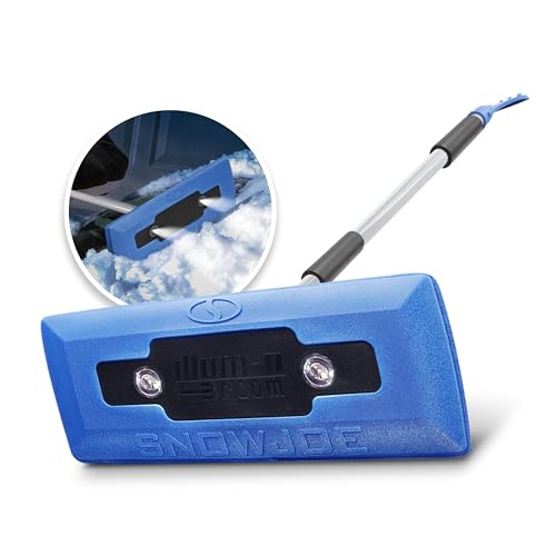 18-Inch Foam Head Snow Broom Ice Scraper V8368