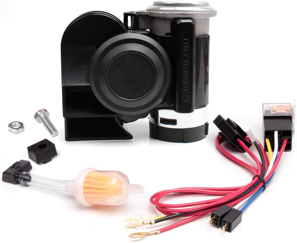 12v 150db Snail Air Horn with Relay Harness B5062