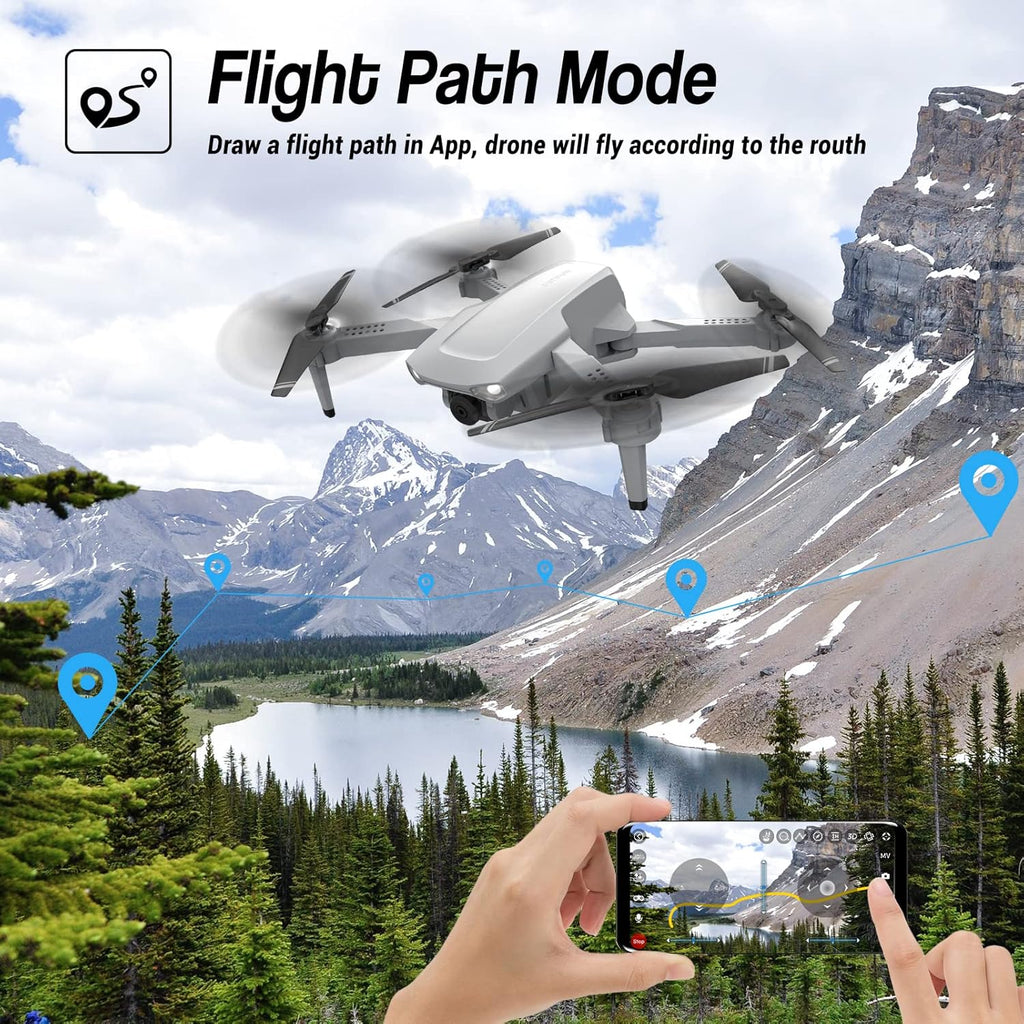HD 1080P FPV Foldable RC Quadcopter Drone with Camera I3810