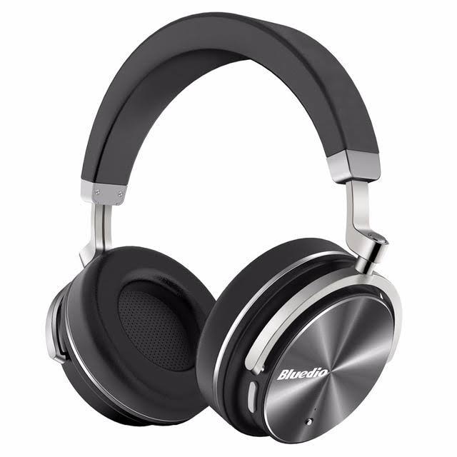 Active Noise Cancelling Over-Ear Wireless Bluetooth Headphones with Mic (Red) V492703