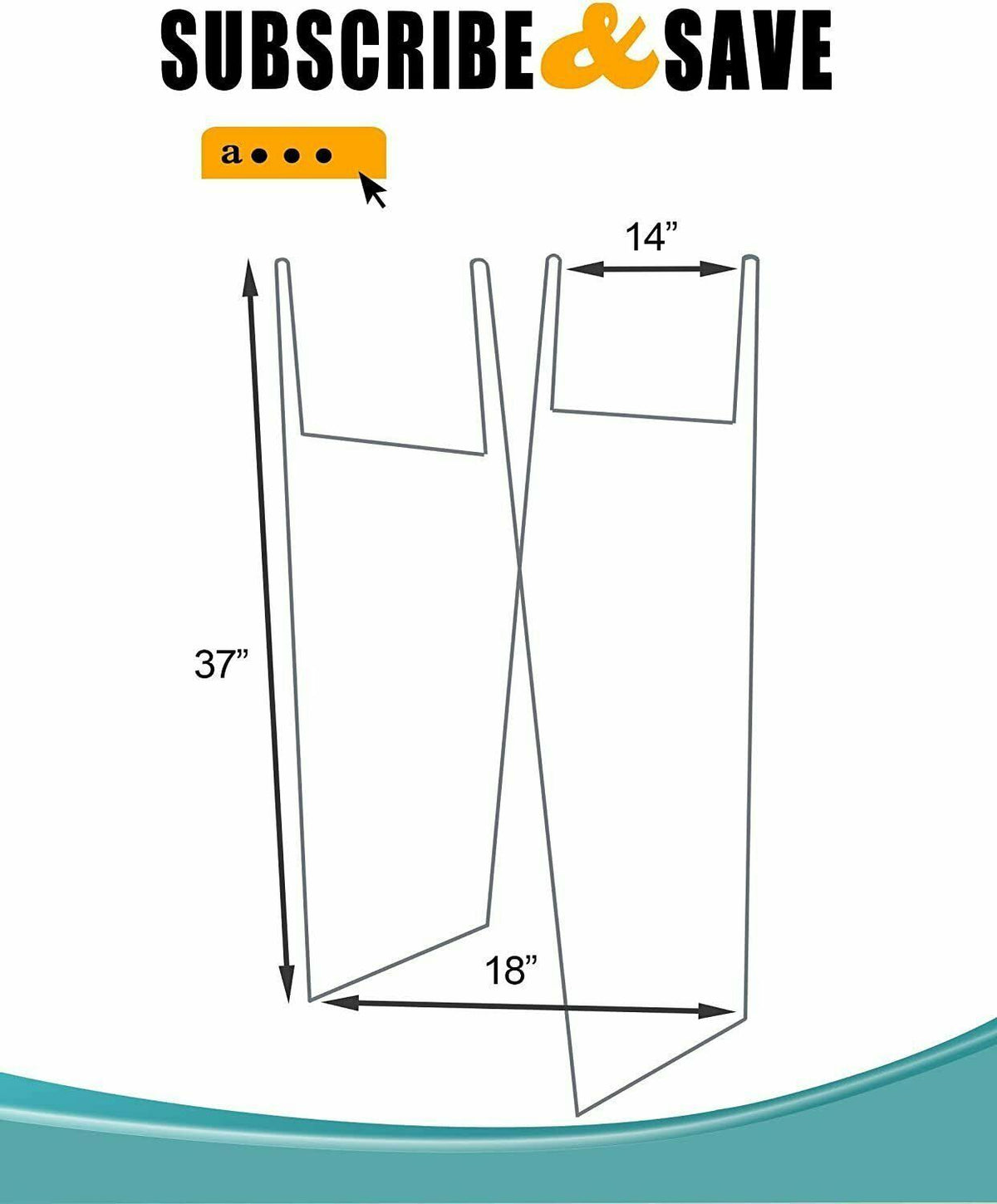 Steel Trash Bag Holder 55 Gallon Q170