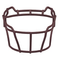 Maroon Carbon Steel Football Faceguard D800033
