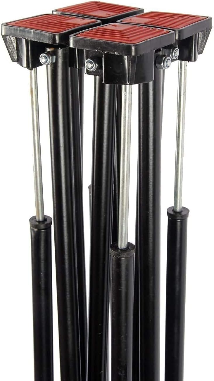 Full Size Metal Pipe Iron Rod PVC Carrom Board Stand N4922