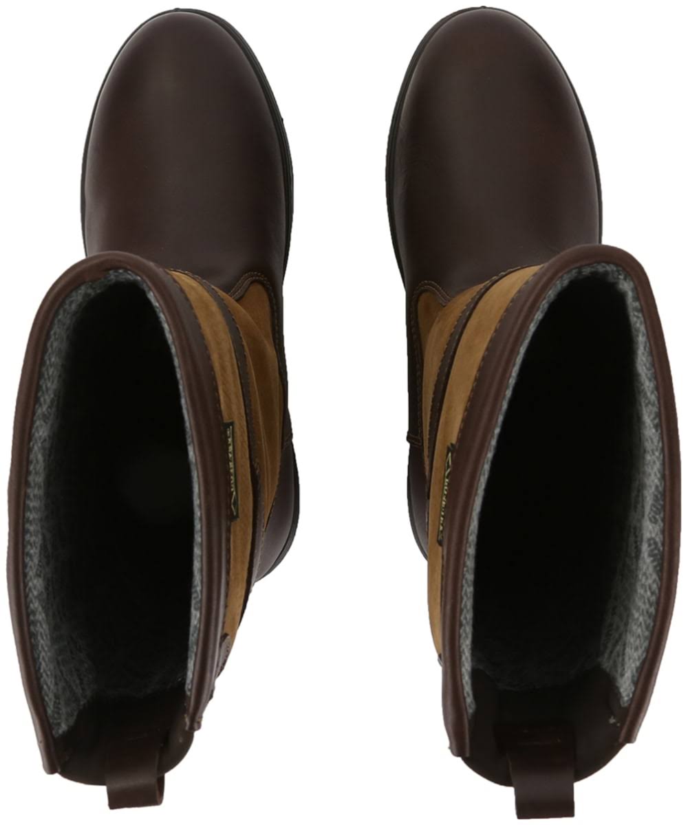 Brown Leather Boots E885523
