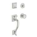 Satin Chrome Full Dummy Sectional Handleset N146