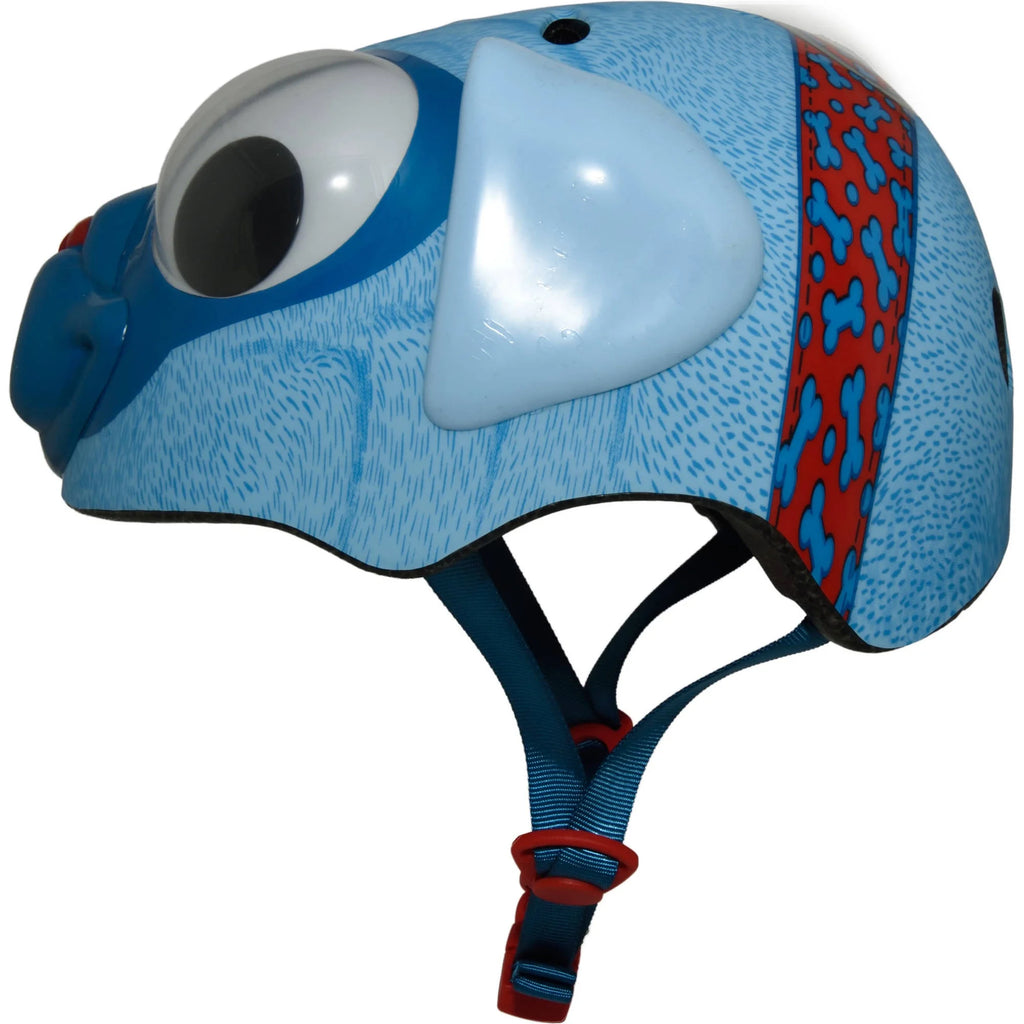 Blue Bike Helmet with Googly Eyes, Toddler 3+ (48-52 cm) C1270