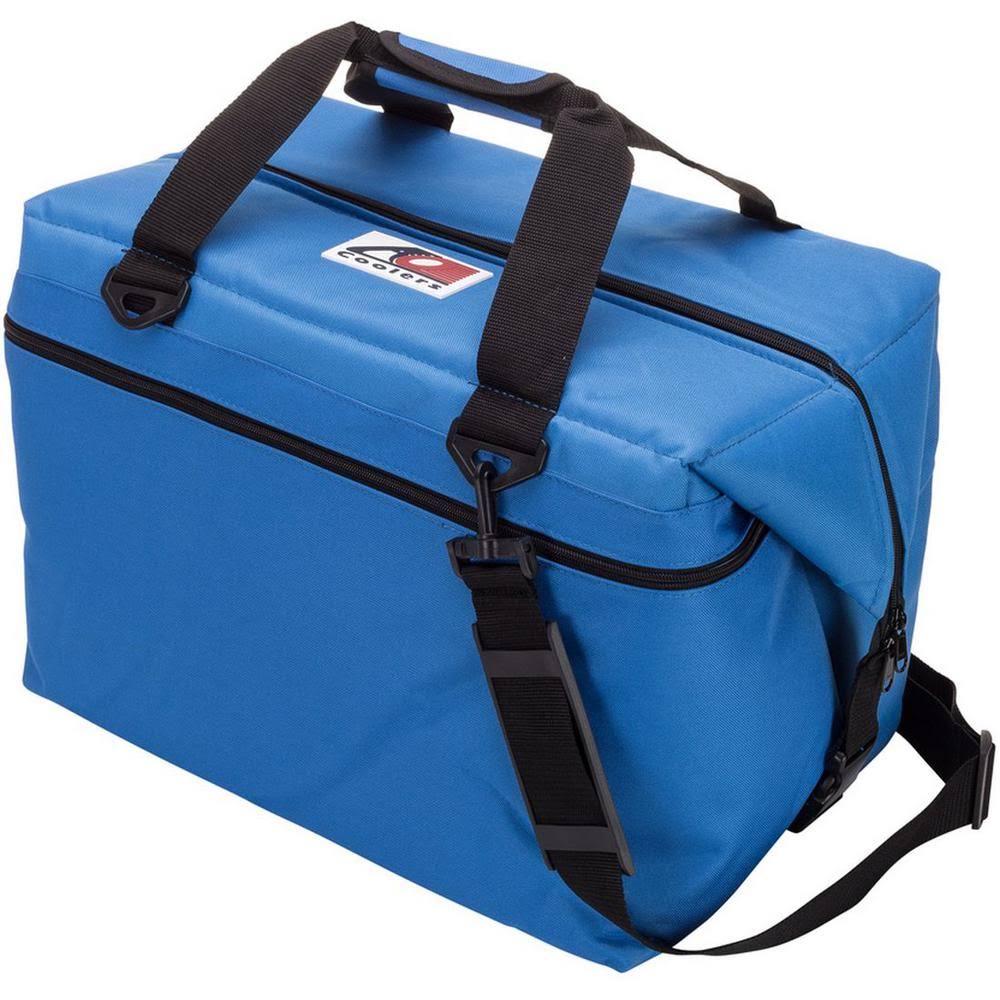 Royal Blue Canvas Soft Cooler J106