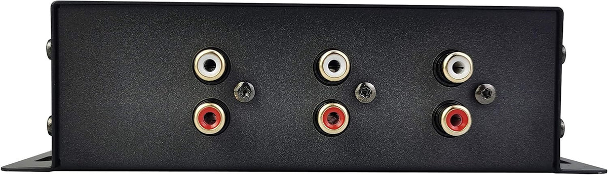 2/3-Way 6-Channel Electronic Crossover with 5-Volt RCA Outputs and Subwoofer Equalizer F597137