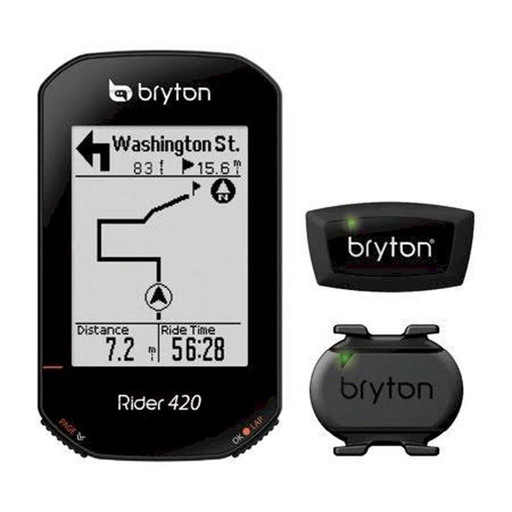 GPS Cycling Bike Computer Cadence HRM Sensors Bundle Black M581