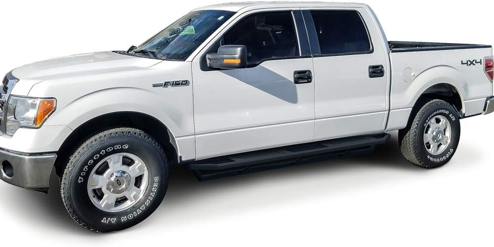 Aluminum Running Boards Compatible with Ford F150 2009-2014 SuperCrew Cab X1569