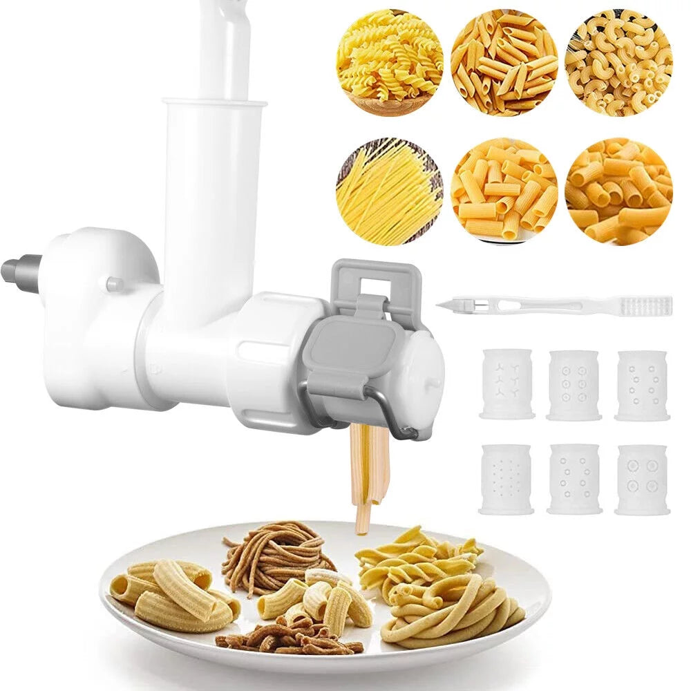6X Pasta Roller & Meat Grinder Attachment White R6152