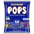 Grape Flavored Lollipops with Chocolatey Center, Individually Wrapped Hard Candy, 50 Count R59208