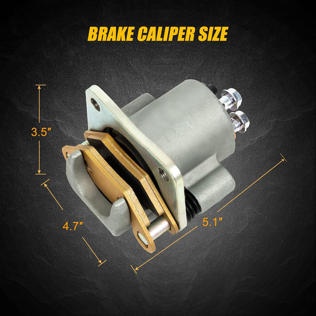 Rear Brake Caliper Assembly Pack of 2 Z359719