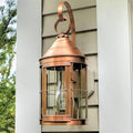 1-Light Outdoor Wall Lantern Verdi Gris Seedy Marine R243