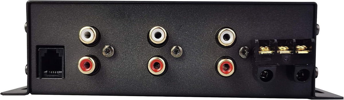 2/3-Way 6-Channel Electronic Crossover with 5-Volt RCA Outputs and Subwoofer Equalizer F597137