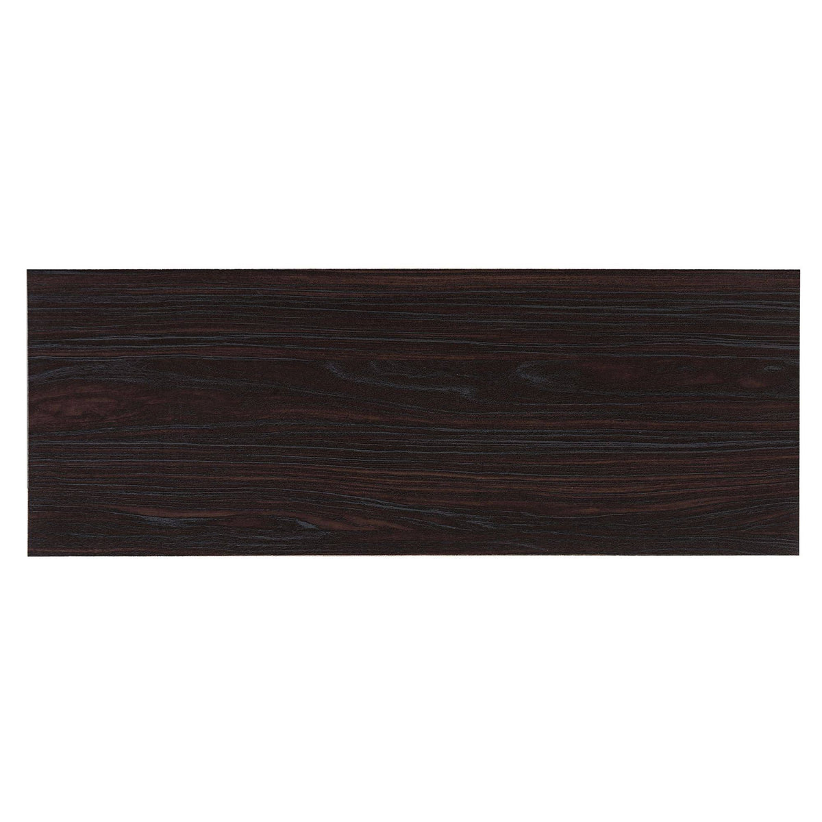 Brown Classical Style 4-Shelves Rectangular Bookcase G80720