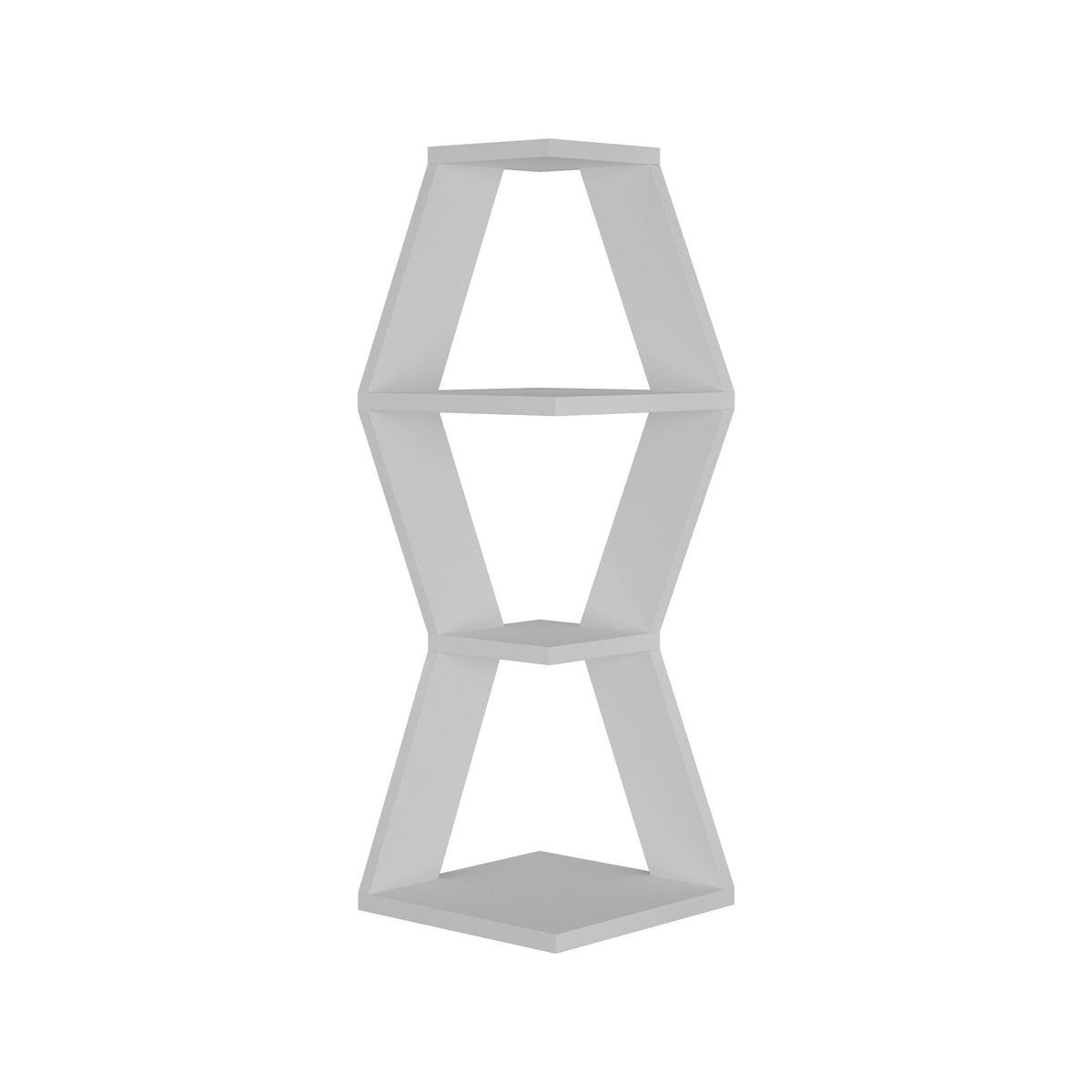 White Modern Wall Shelf X732094
