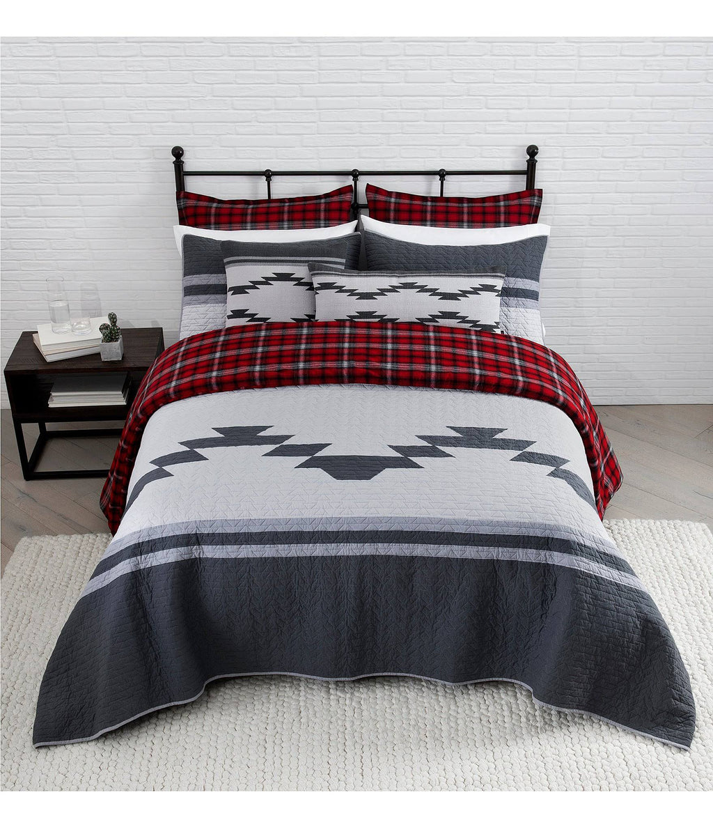 Red Full/Queen Comforter & Sham Set X98056