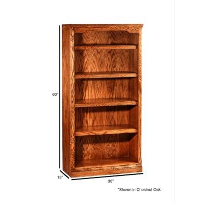 Golden 4 Shelf Bookcase S3907