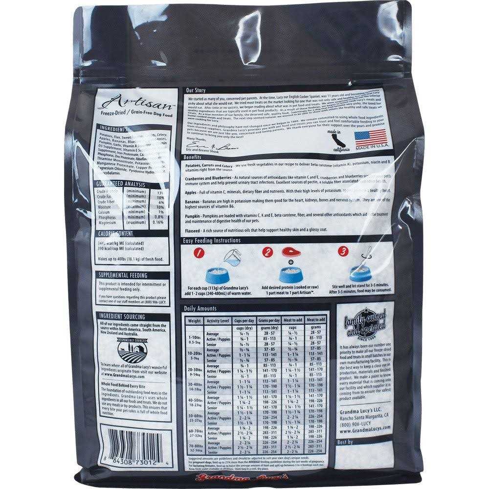 Grain-Free Freeze-Dried Dog Food Pre Mix W471