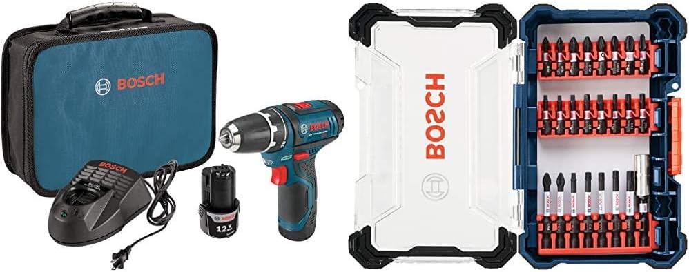 12V 3/8 Inch Two Speed Cordless Drill Set with Batteries P72539