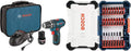 12V 3/8 Inch Two Speed Cordless Drill Set with Batteries P72539