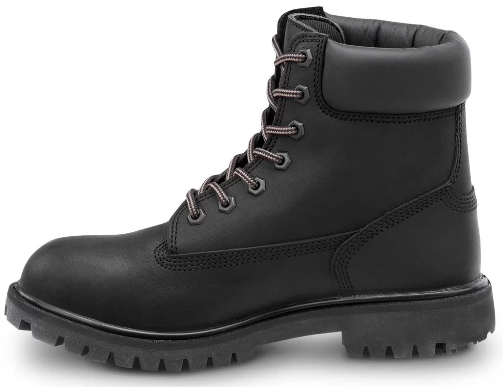Black Soft Toe Insulated Work Boots U826