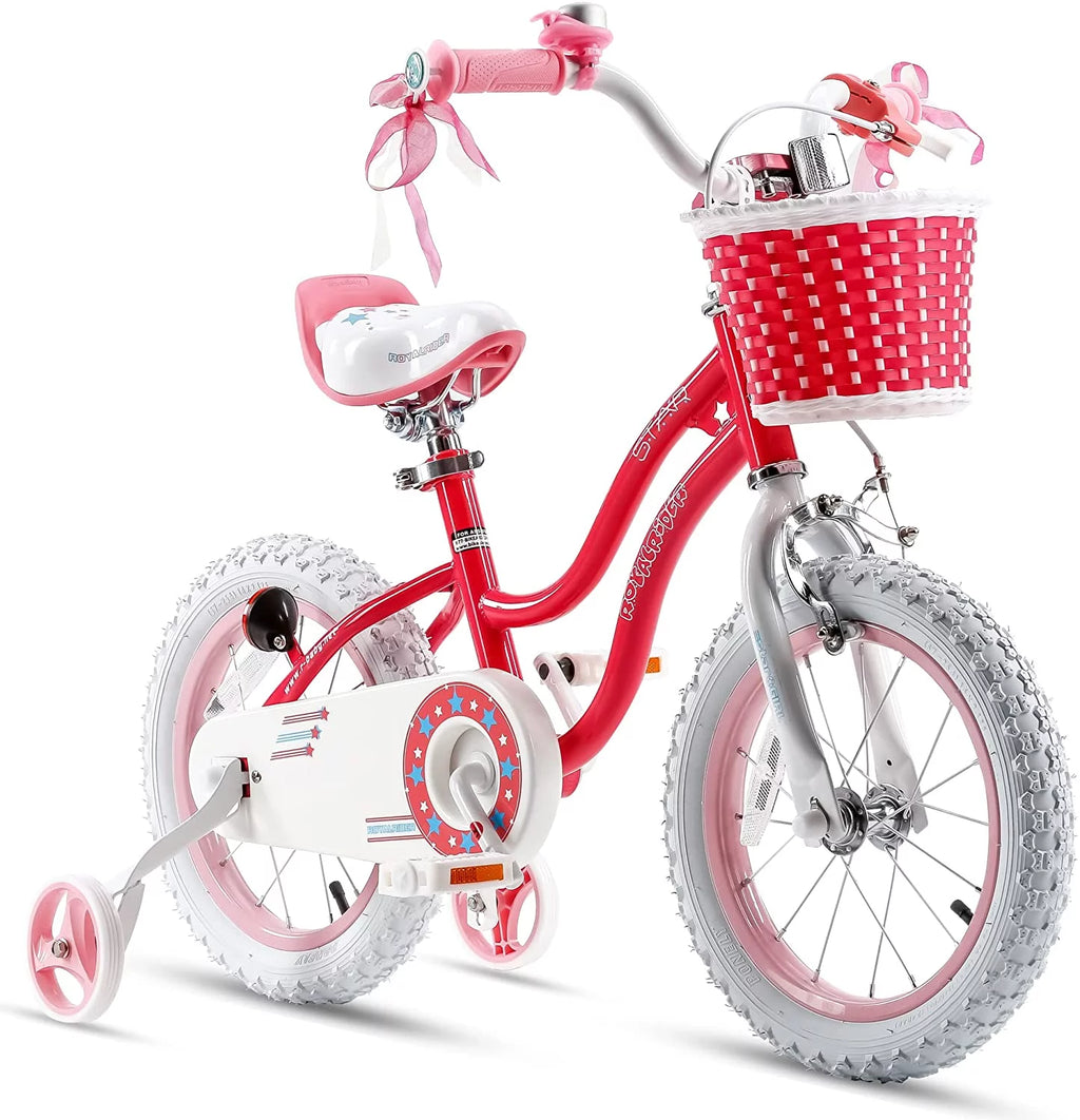 Blue 12 In Kids Bike with Training Wheels P410491