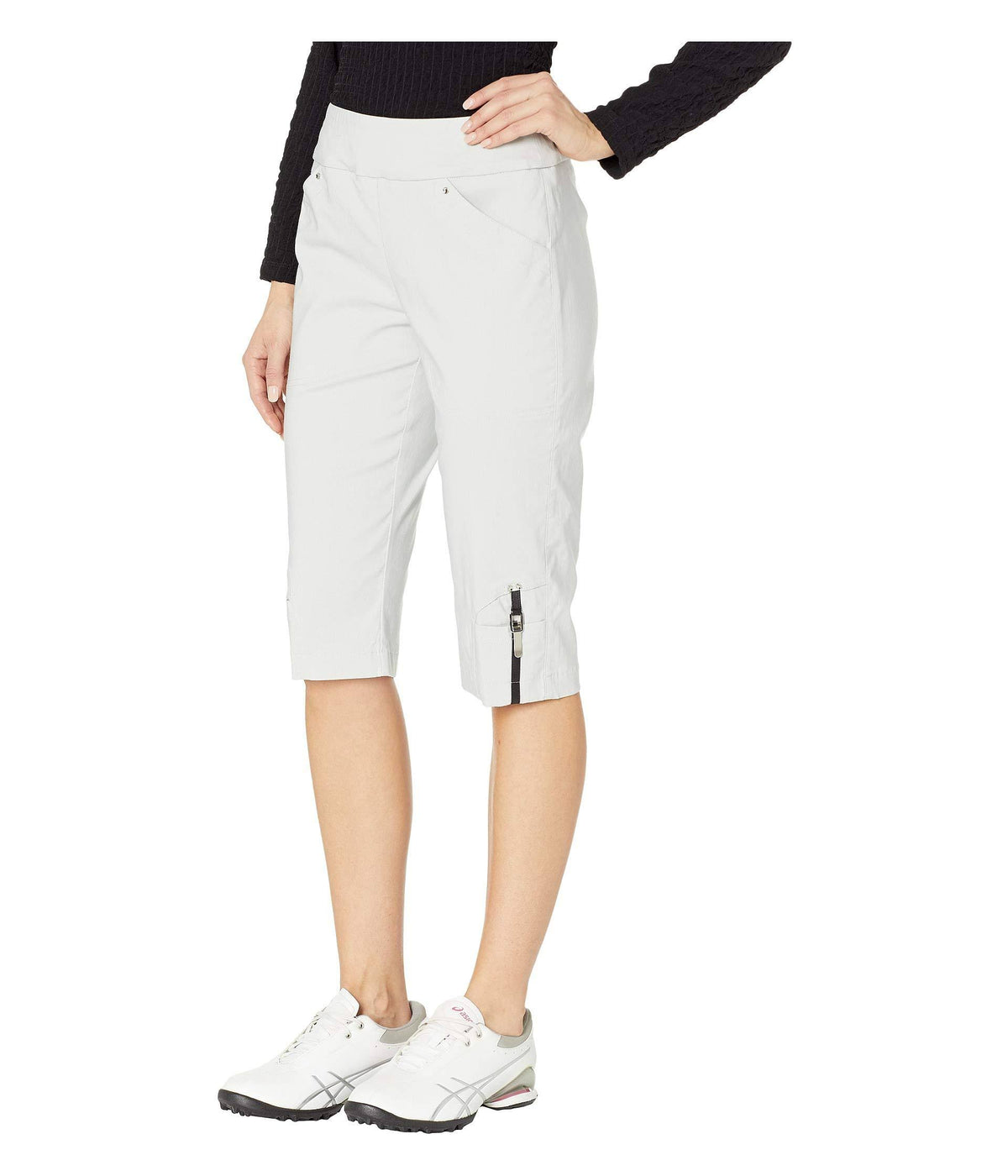 Skinnylicious Pull-On Knee Capris G720