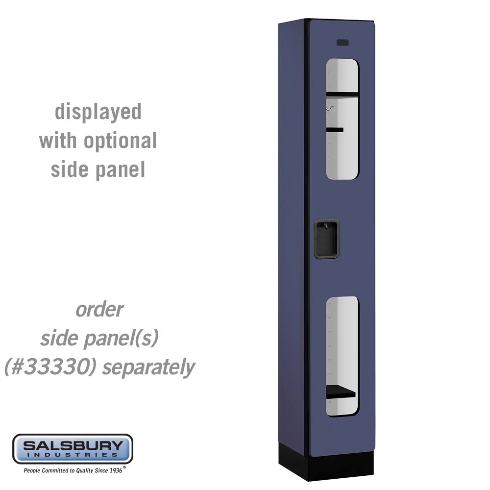 Blue Wood Locker K805