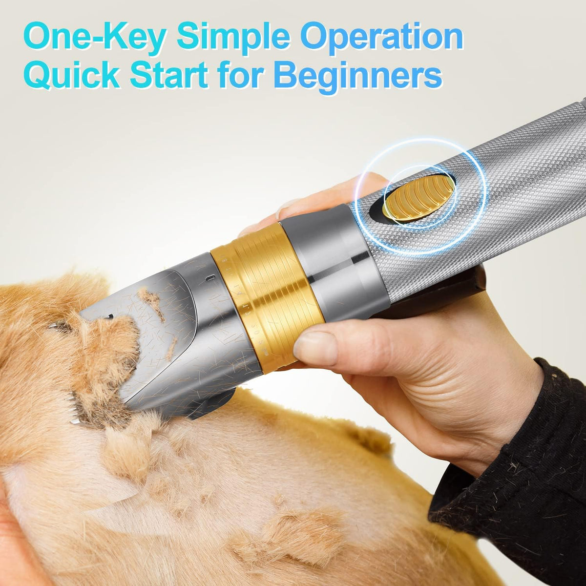 Dog Clippers Plug-in Grooming Kit 12V Heavy Duty Pet Hair Trimmer Set N65700