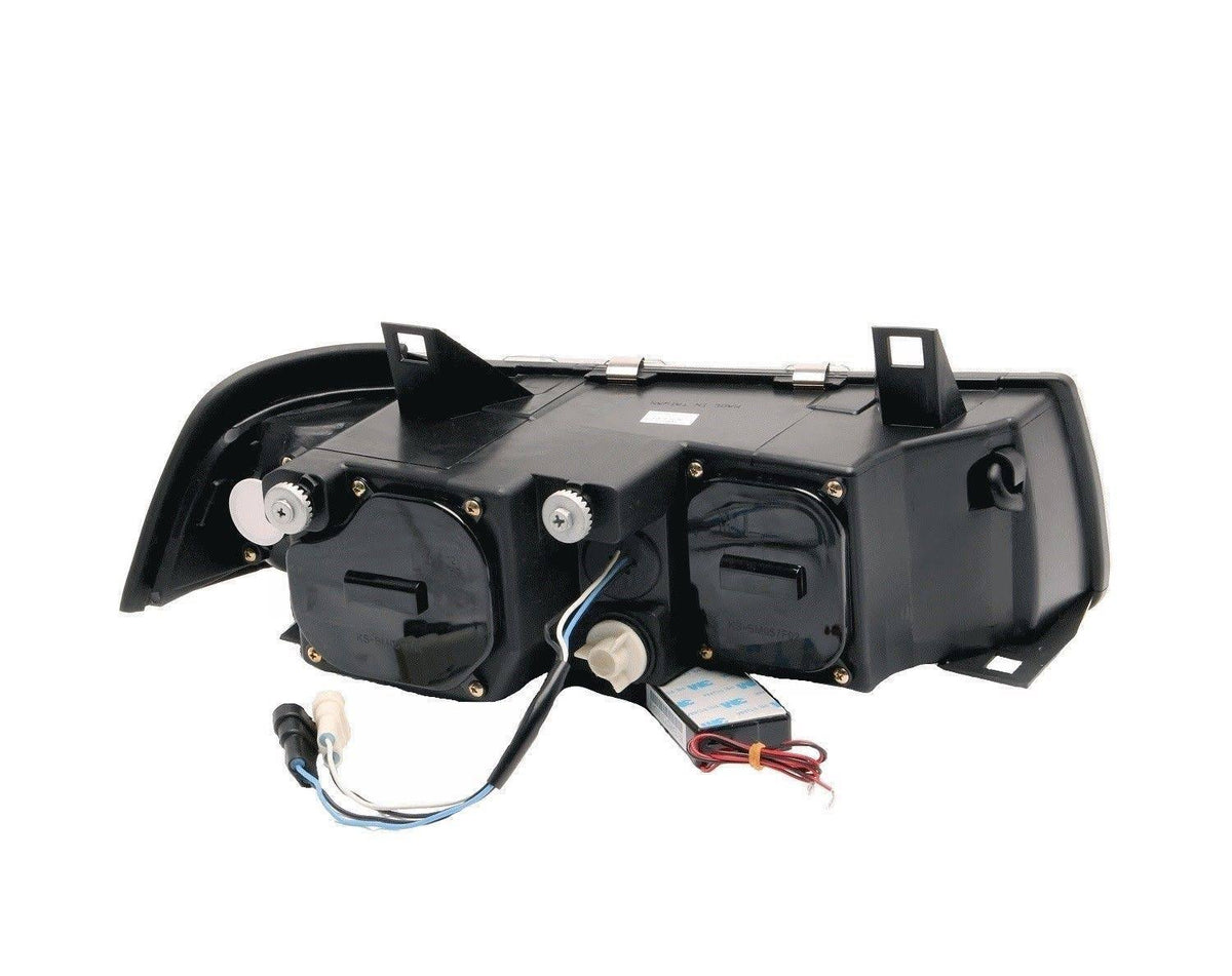 Projector Headlight Set with Halo B168