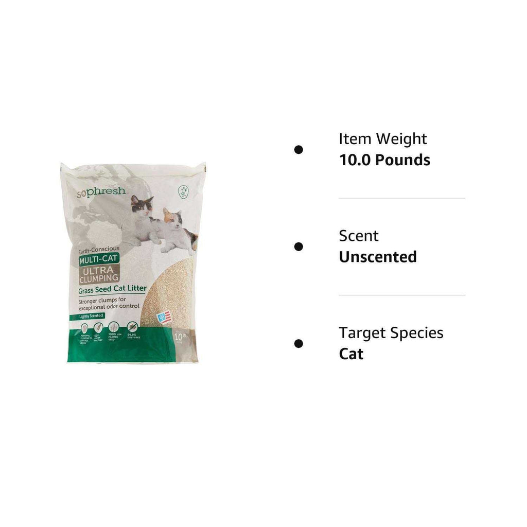 Extreme Clumping Scented Grass Seed Cat Litter M8304
