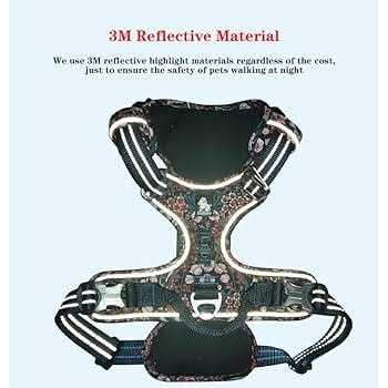 Floral Dog Harness E573