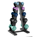 Neoprene Dumbbell Weight Set with Rack X65602