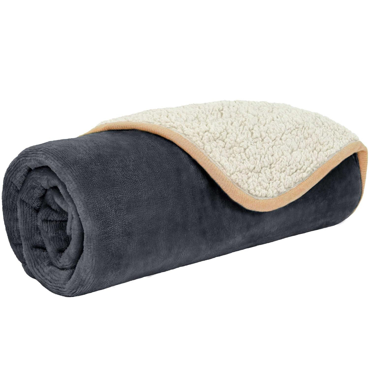 Waterproof Sherpa Fleece Pet Blanket I6545