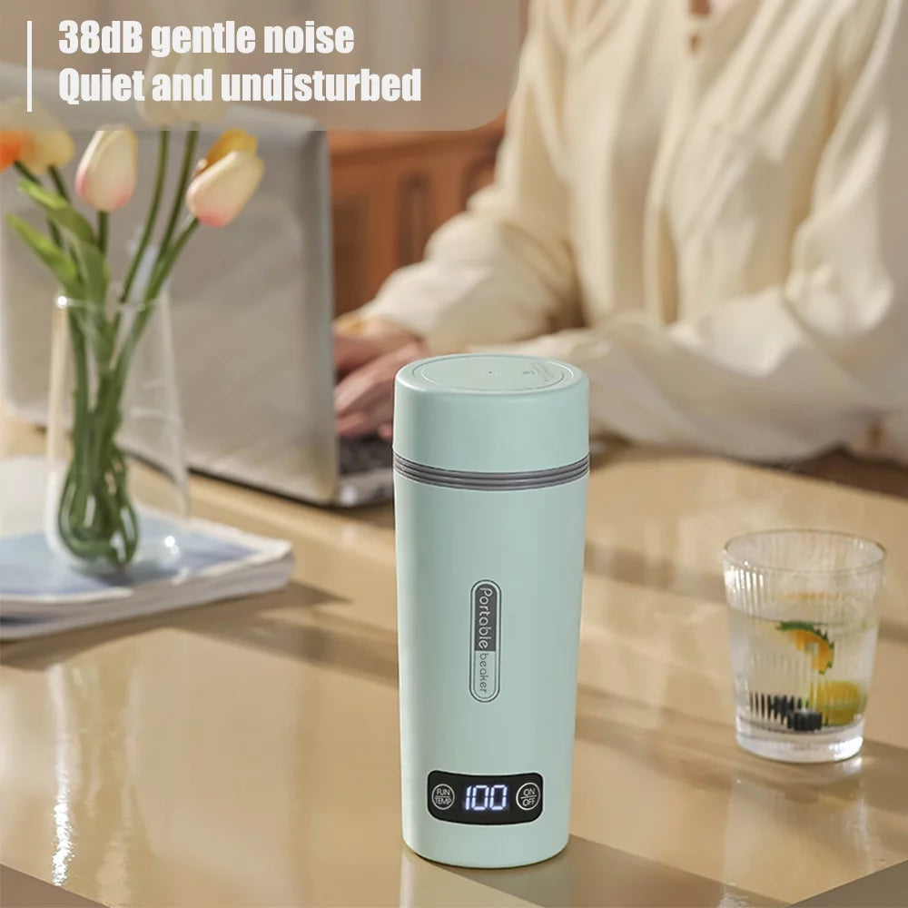 Portable 350ml Stainless Steel Electric Kettle W44729