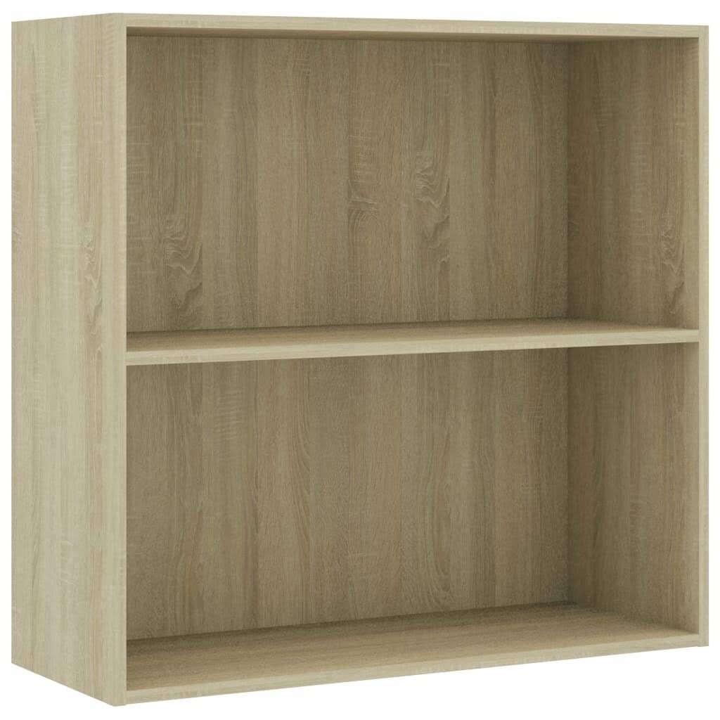 Sonoma Oak 2-Tier Book Cabinet Chipboard F178