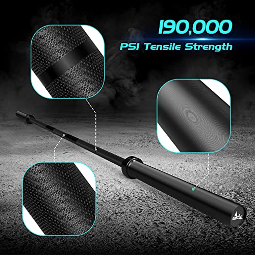 7-Foot Solid Iron Weighted Barbell F985