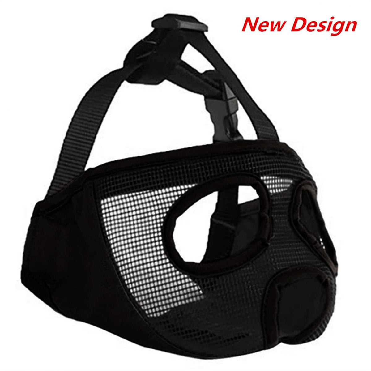 Adjustable Breathable Mesh Short Snout Dog Muzzle R96623